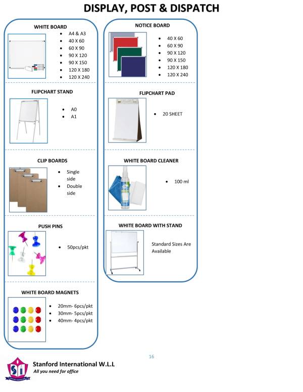 White Board with Stand, Cleaner Sale in Qatar